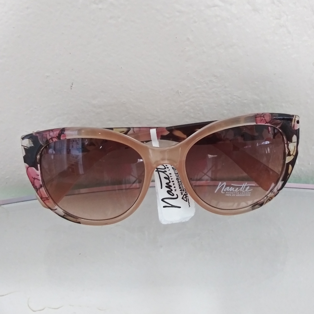 NWT NANETTE LEPORE SUNGLASSES EYEWEAR ACCESSORY - Picture 3 of 4